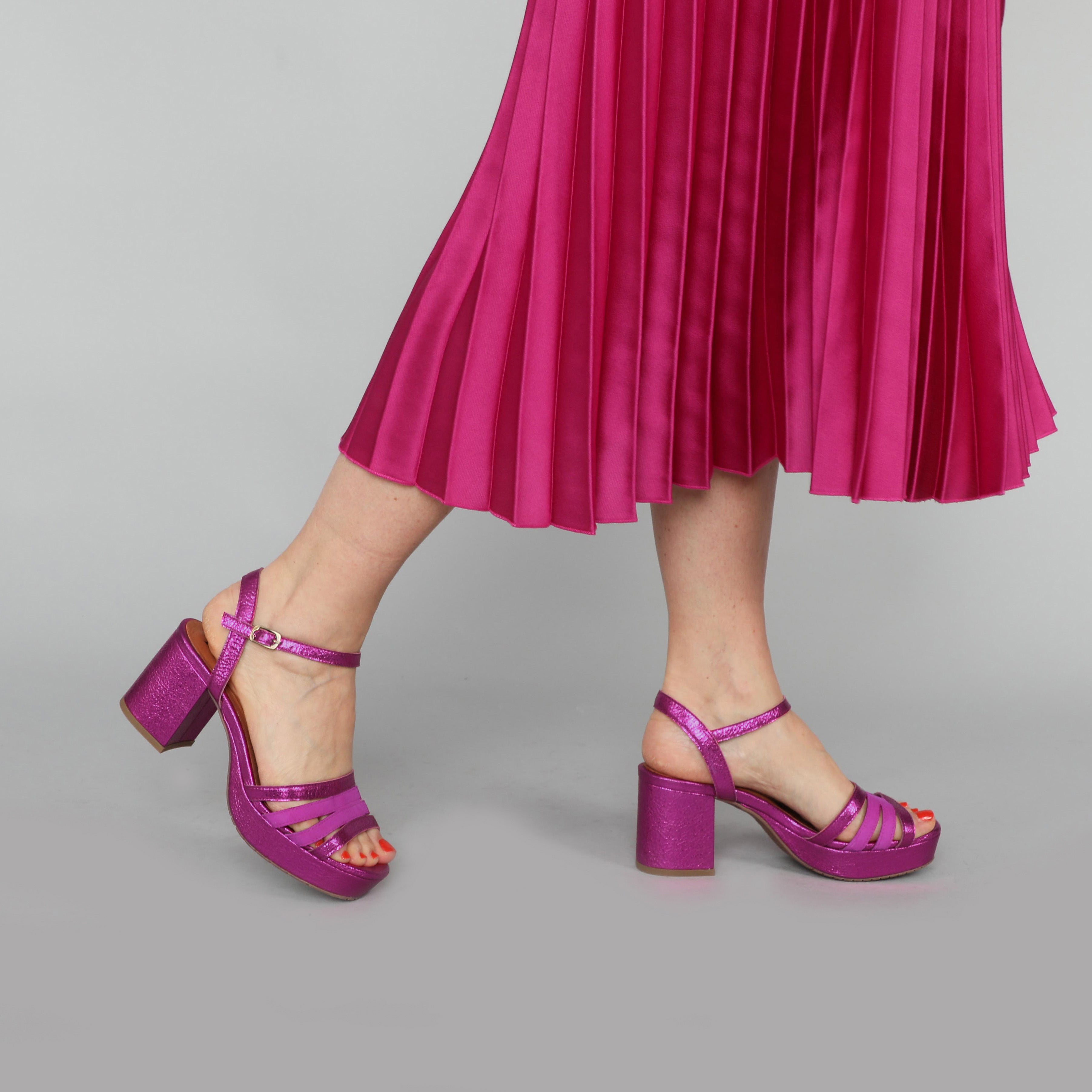 Camilla Fuchsia Metallic