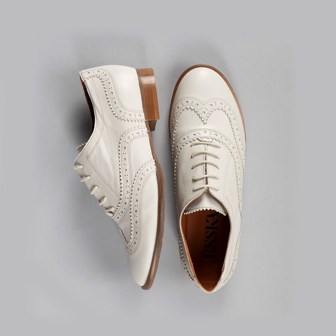 Austin White Leather