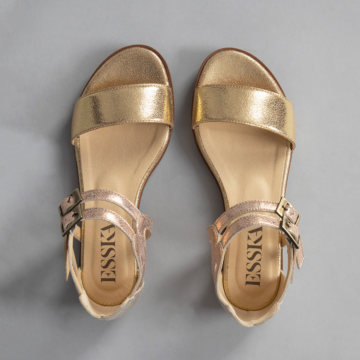 Linda Vegan Metallic Trio
