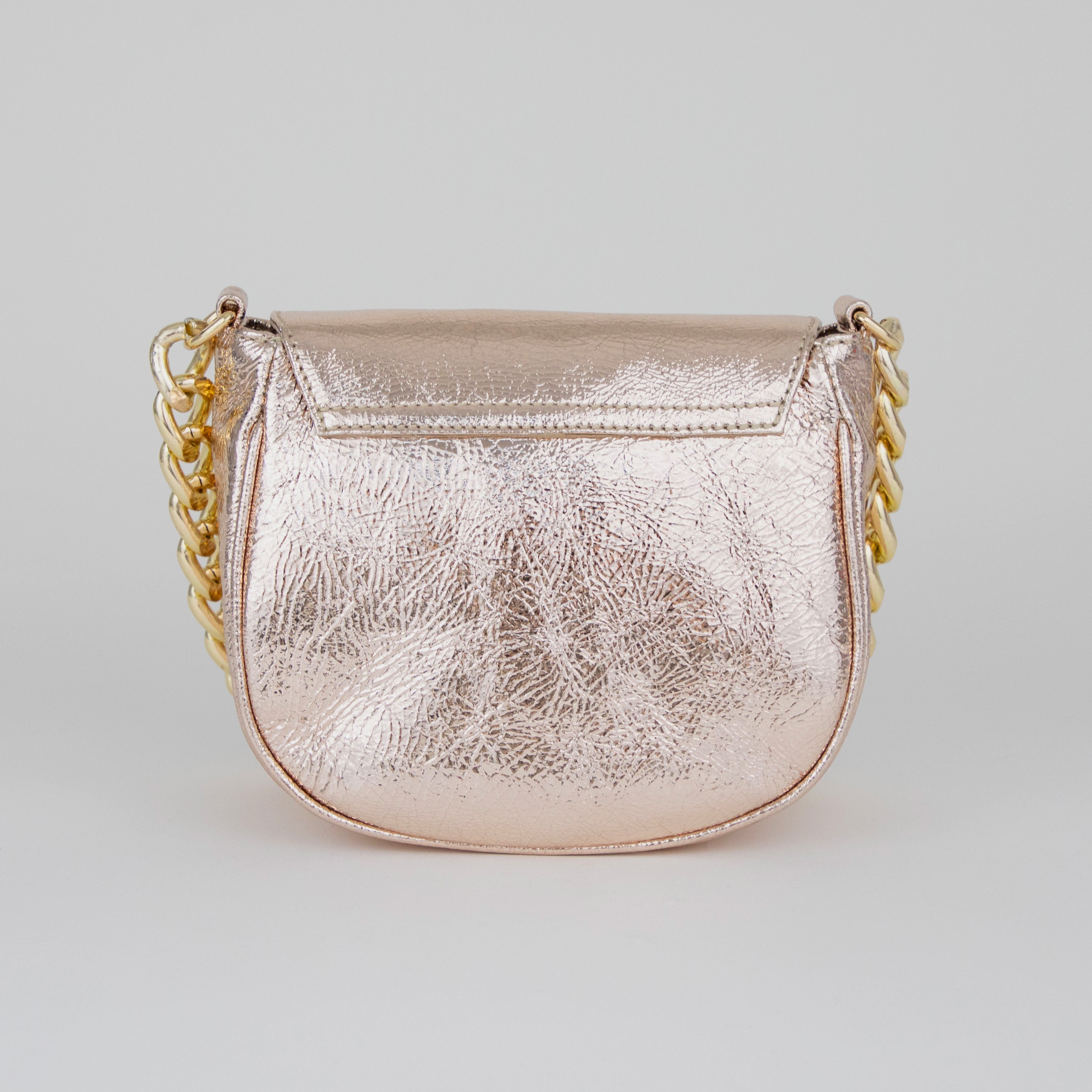 Romeo Bag - Taupe Champagne Metallic