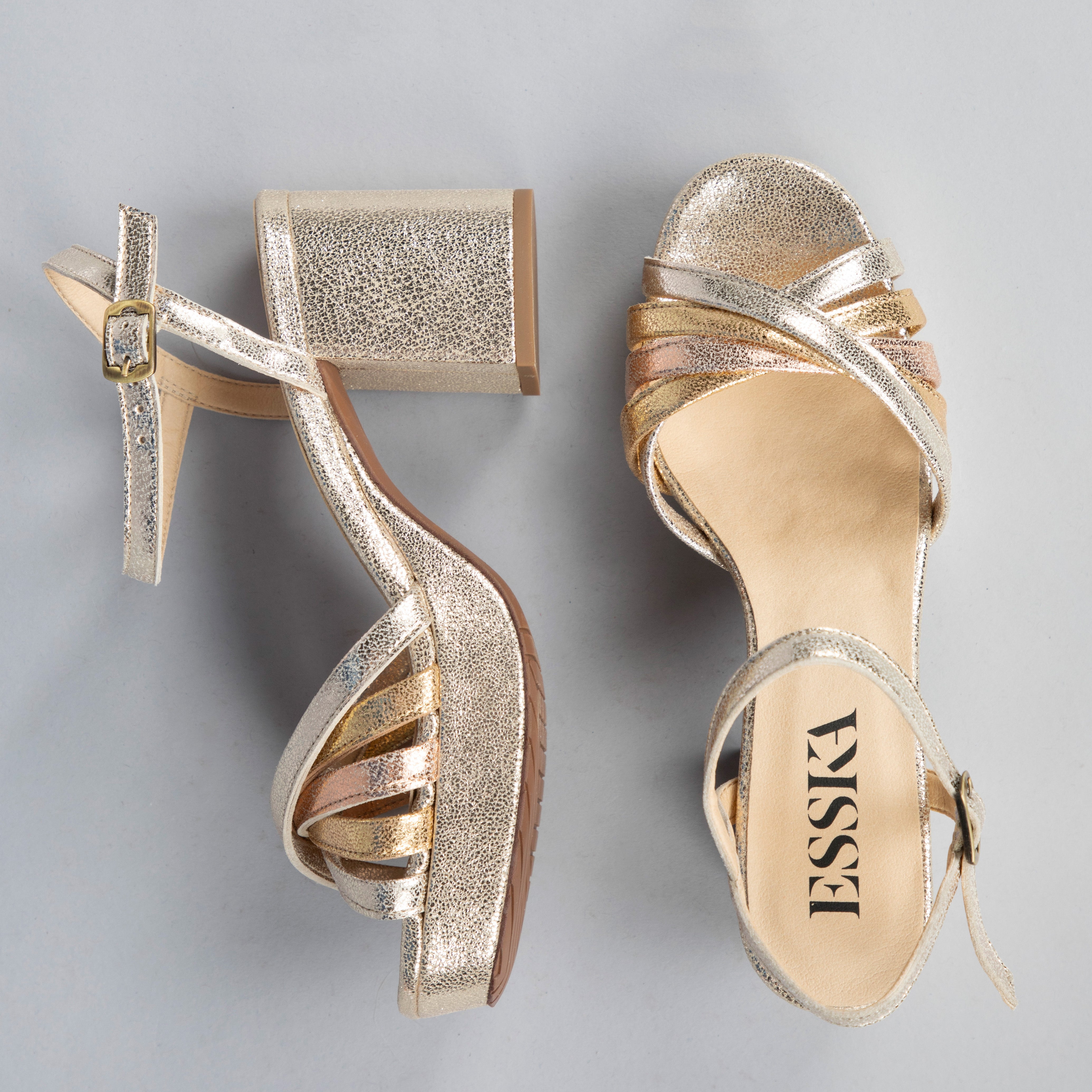 Casey Vegan Metallic Trio