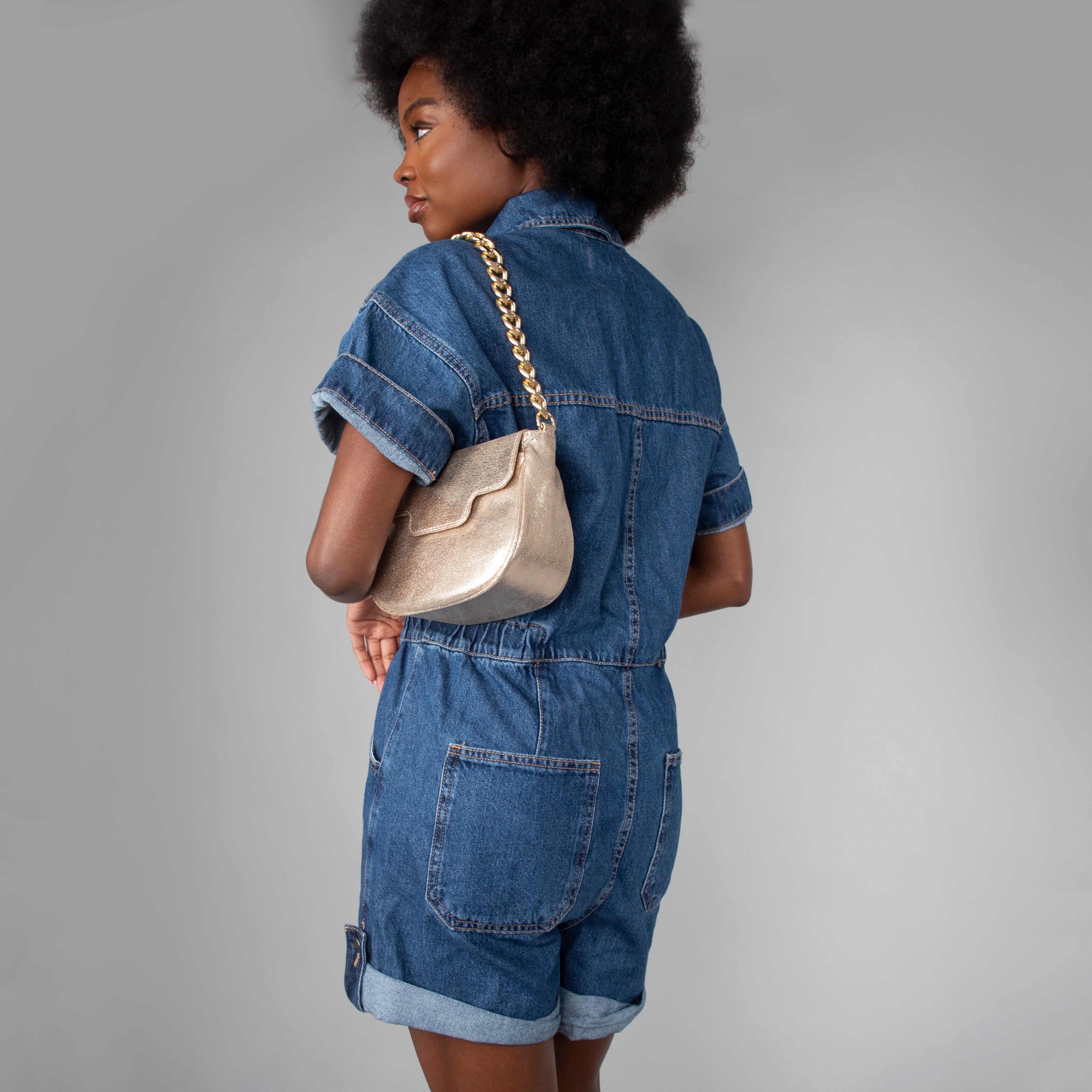 Romeo Bag - Vegan Platinum