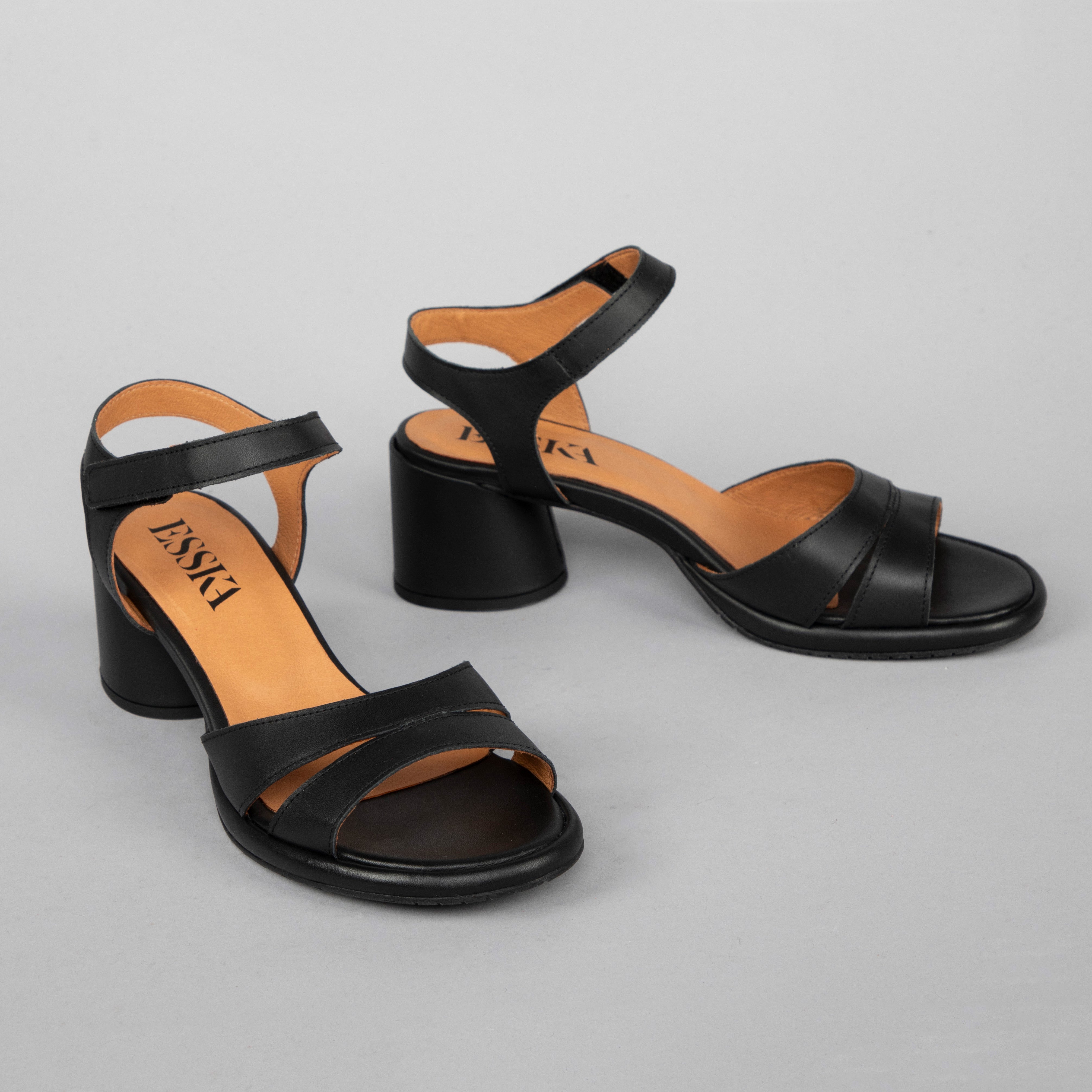 Olivia Black Leather